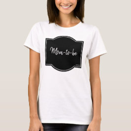 Camiseta de folhas compridas - Mãe para ser