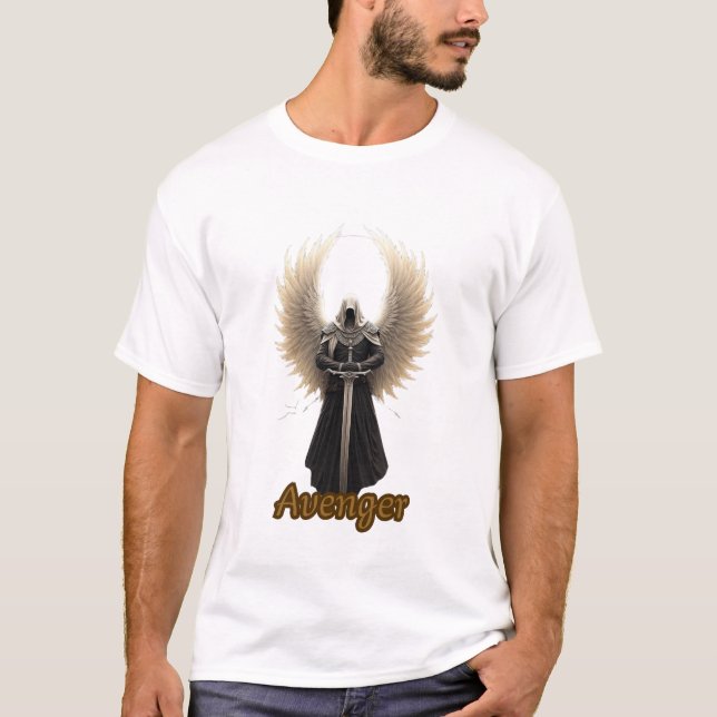 Camiseta de Força Poderosa – Design Motivacional O (Frente)