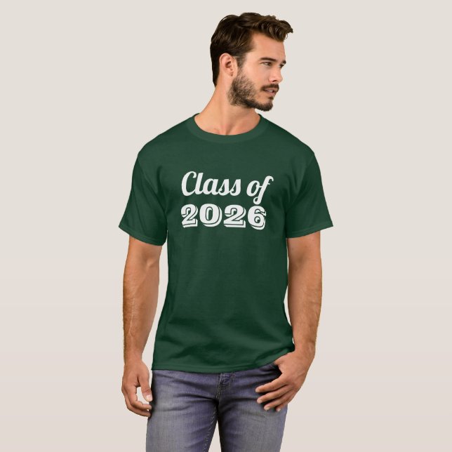 Camiseta de Formatura da Turma de 2026 (Frente Completa)