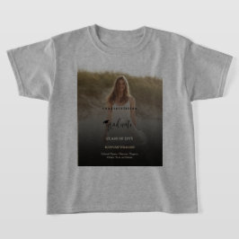 Camiseta de Formatura Personalizada com Nome e Fot