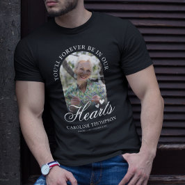 Camiseta de Foto com Memorial para Sempre em Nosso