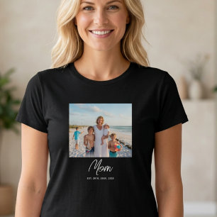 Camiseta de Foto com Roteiro Estabelecido pela Mam