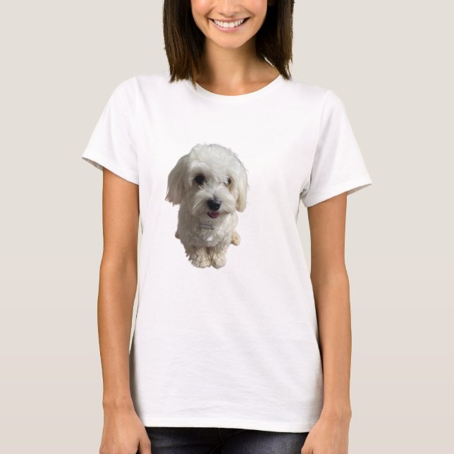 Camiseta de Foto de Cachorro Personalizada – Envie (Frente)