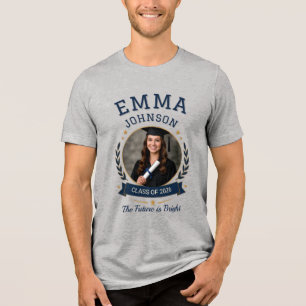 Camiseta de Foto de Formatura Personalizada