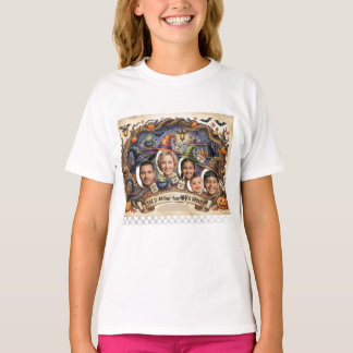 Camiseta de Foto de Halloween Personalizada Espiri