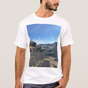 Camiseta de Fotografia da Natureza do Rio da Monta