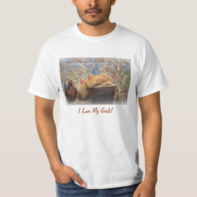 Camiseta de frango (Frente)