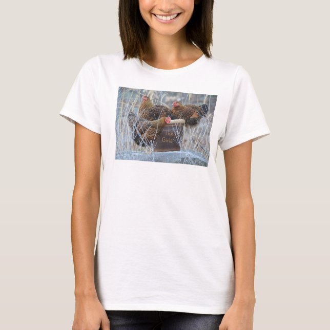 Camiseta De Frango "As Raparigas" (Frente)