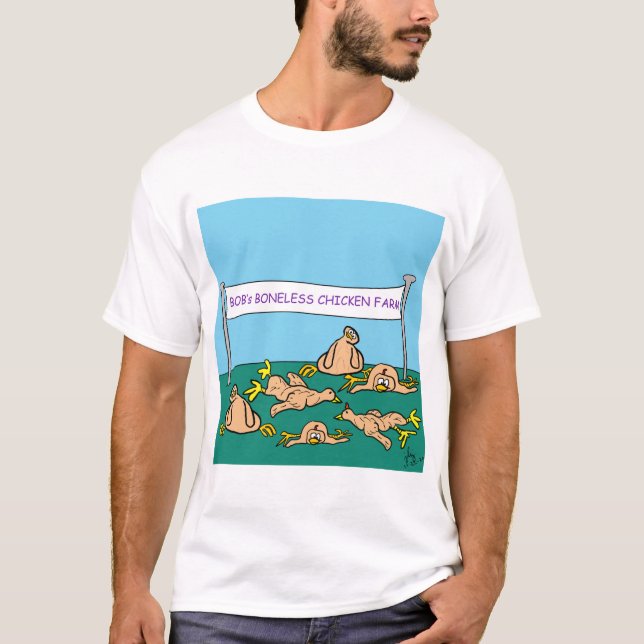 Camiseta de frango sem osso (Frente)