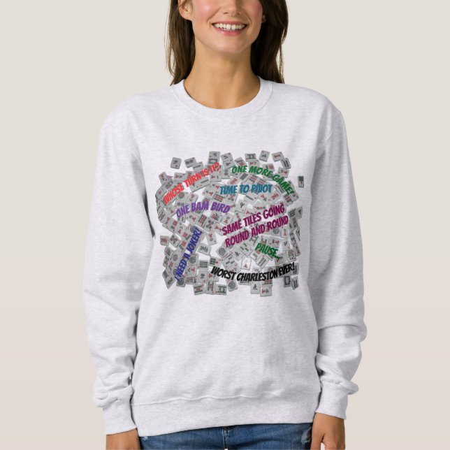 Camiseta de Frases de Mahjong (Frente)