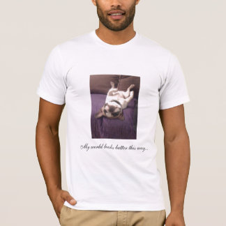 Camiseta De Frenchie parte traseira sobre