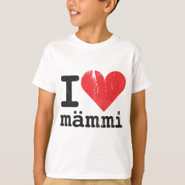 Camiseta de Frio Infantil I Love Mämmi