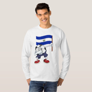 Camiseta de Futebol com Dabbing El Salvador