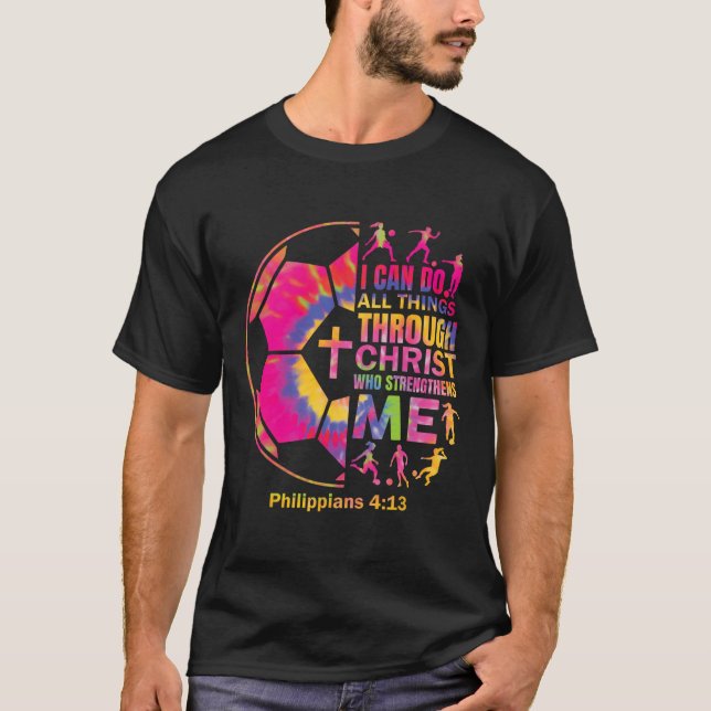 Camiseta de Futebol Cristã para Meninas Adolescent (Frente)