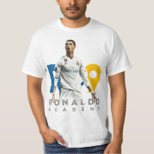 Camiseta de Futebol da Academia CR7 Ronaldo ⚽