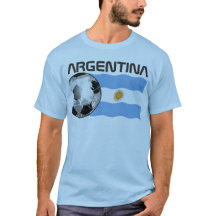 Camiseta de futebol da Argentina