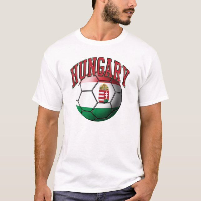 Camiseta de futebol da Hungria (Frente)