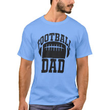 Camiseta de futebol de pai personalizável