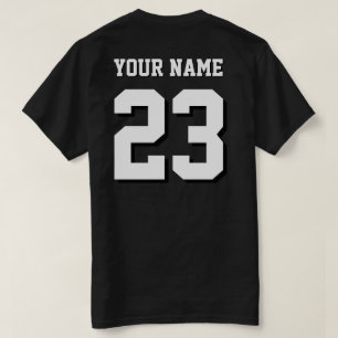 Camiseta de Futebol Personalizada - Nome e Número
