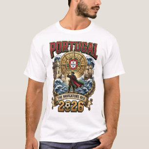 Camiseta de Futebol Personalizada para Fã de Portu