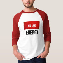 Camiseta de Futebol Red Card Energy