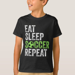 Camiseta de Futebol Repetir Sono Comida Frias Roup