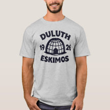 Camiseta de Futebol Vintage Duluth Eskimos