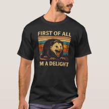 Camiseta de Gambá Bravo e Sarcástico - Antes de Ma