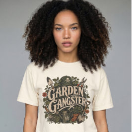 Camiseta de Gangster de Jardim