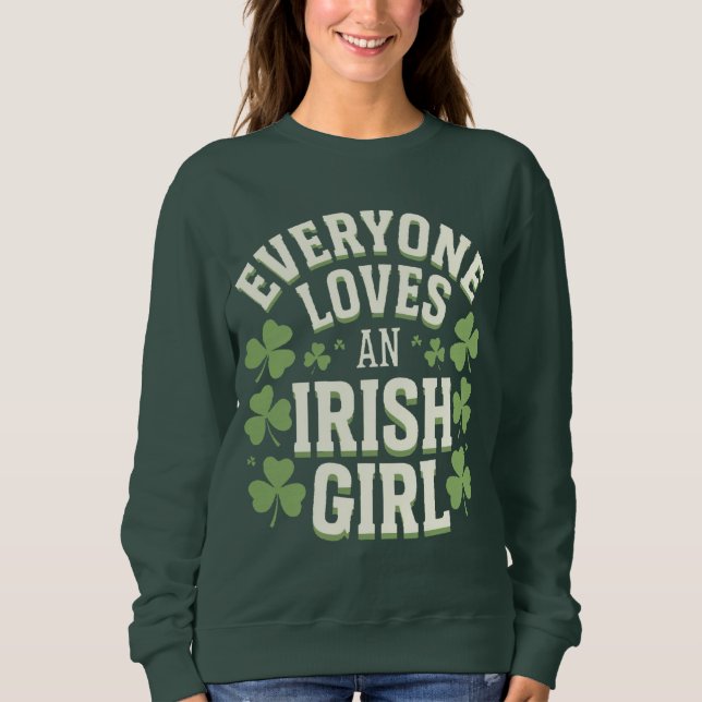 Camiseta de Garota Irlandesa Ofensiva (Frente)
