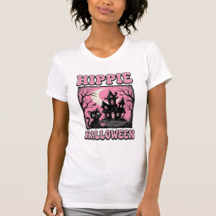 Camiseta de Gato de Casa Assombrada Vintage de Hal