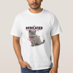 Camiseta de gato dedicada a todos os meus fãs