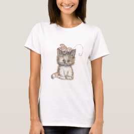 Camiseta de gato e rato