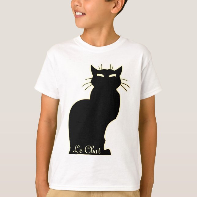 Camiseta de gato e rato de gato (Frente)