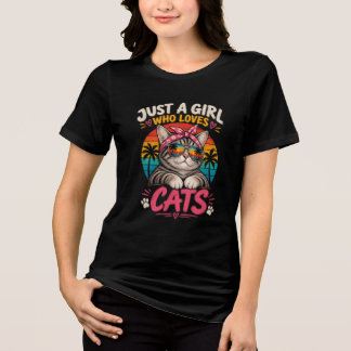 Camiseta de Gato Fofo – Presente Divertido para Am