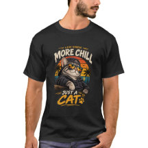 Camiseta de Gato Fofo – Presente Divertido para Am