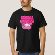 Camiseta de Gato Introvertido Engraçado Bateria So
