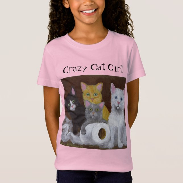 Camiseta de Gato Louco (Frente)