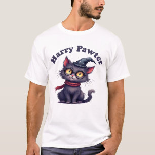 Camiseta de Gato Mágico Harry Pawter – Gato de Bru