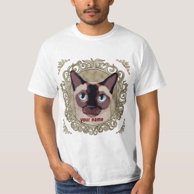 Camiseta de Gato Tonquinês (Frente)