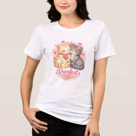 Camiseta de Gatos Fofos Juntos Perfeitos – Gato Ro