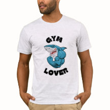 camiseta de ginástica para homens