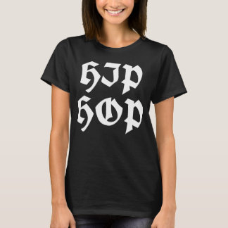 Camiseta de Glyphs de Hip Hop Gótico