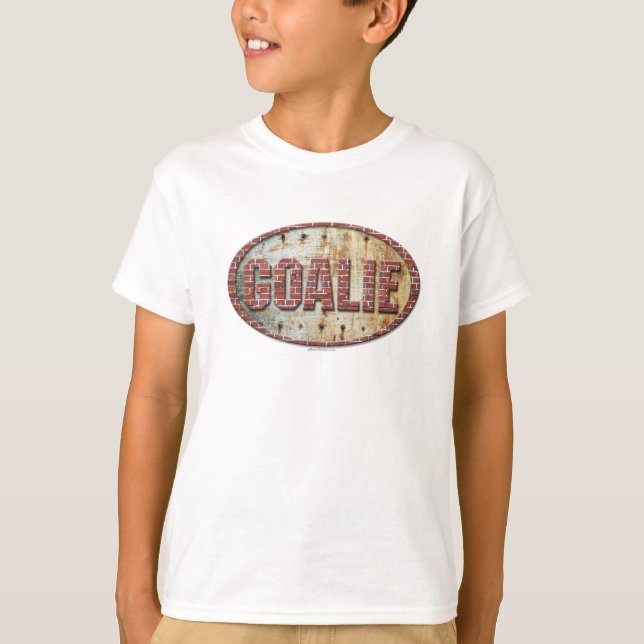 Camiseta de goleiro de hóquei de ferro (Frente)