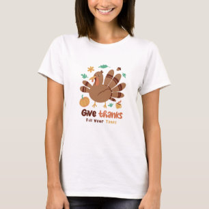 Camiseta Dê Graças Encha Seus Tanques 