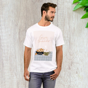 Camiseta Dê Graças por Noites Aconchegantes e Guloseimas de