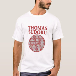 Camiseta de grade vermelha em negrito do quebra-ca