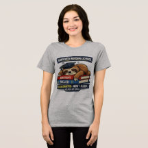 Camiseta de Graduação de Preguiça que Sobreviveu à