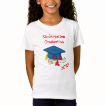 camiseta de graduação do jardim de infância de 202