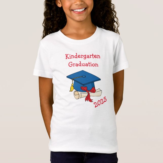 camiseta de graduação do jardim de infância de 202 (Frente)